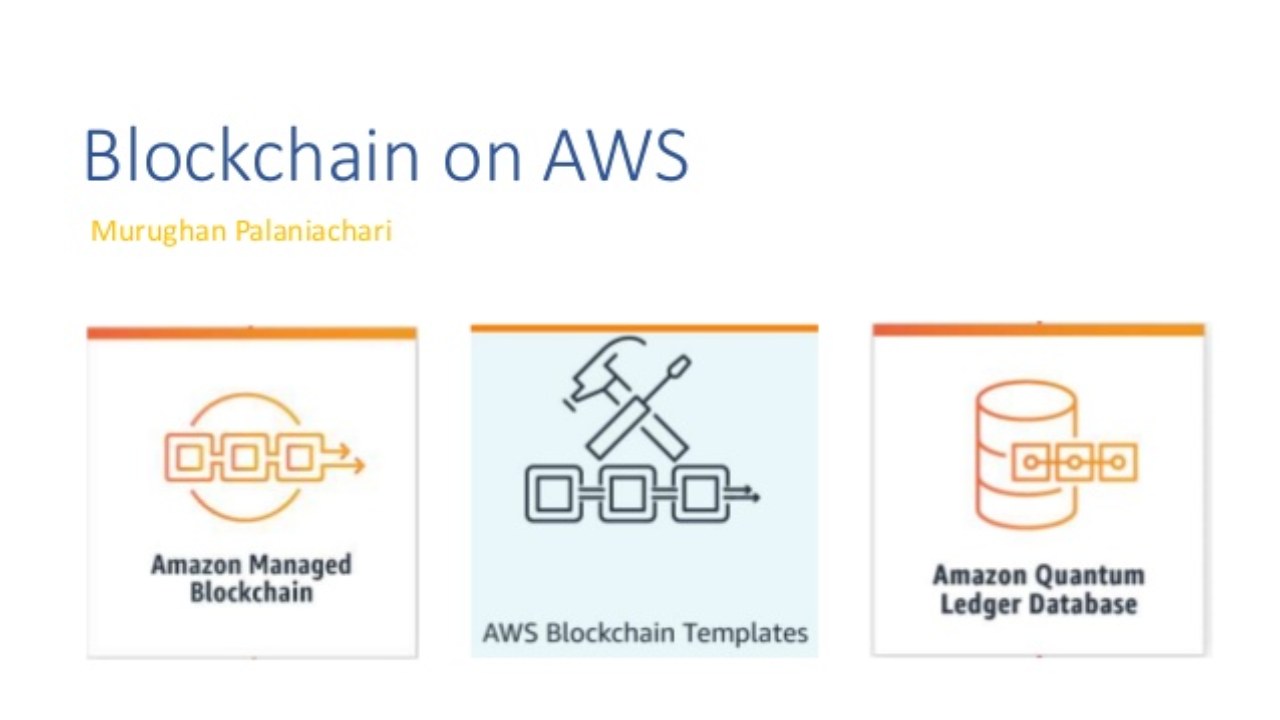 amazon blockchain services (web source) 