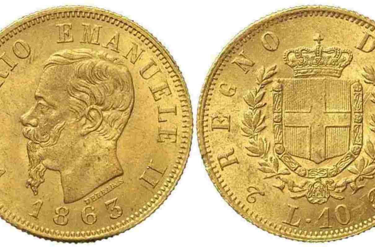 10 lire Vittorio Emanuele 1863