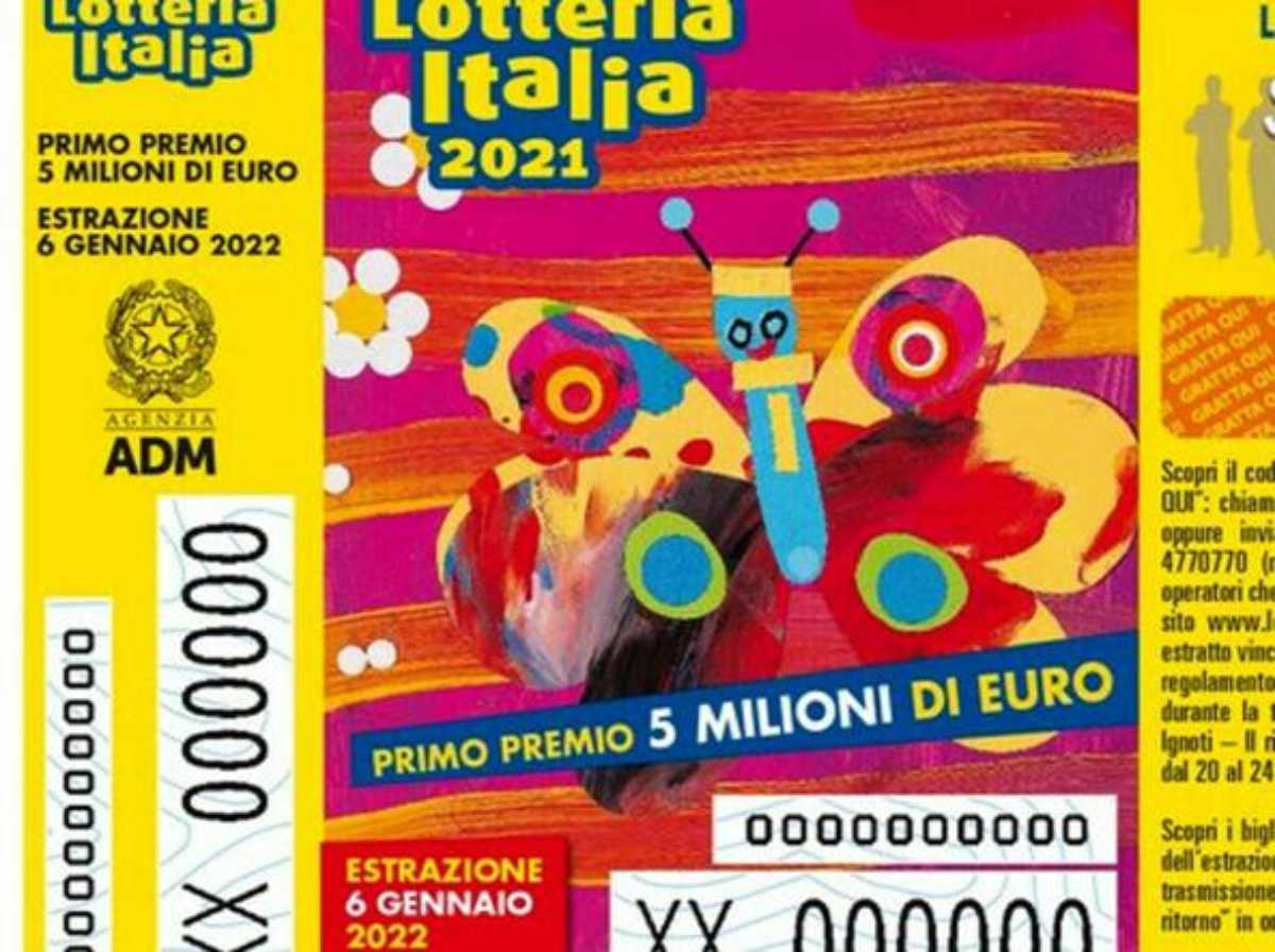 Bglietto Lotteria Italia 