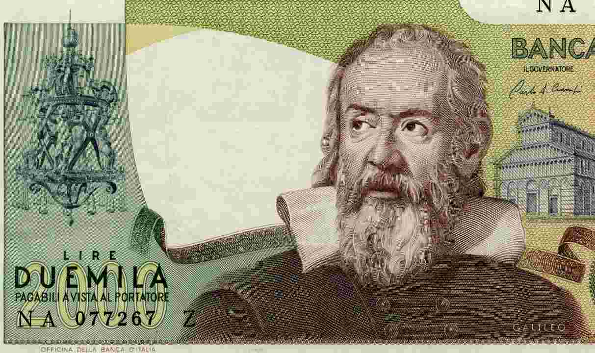 2000 lire Galilei