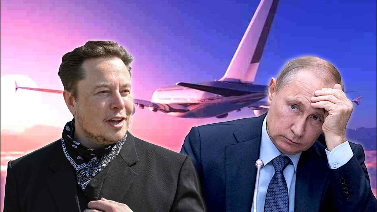 Elon Musk russia ucraina putin jet