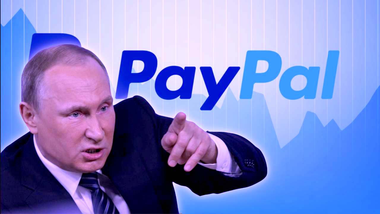 paypal russia putin sanzioni blocco