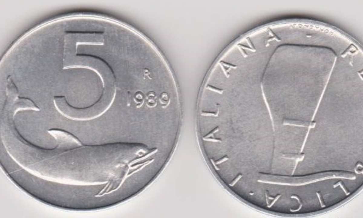 5 lire delfino