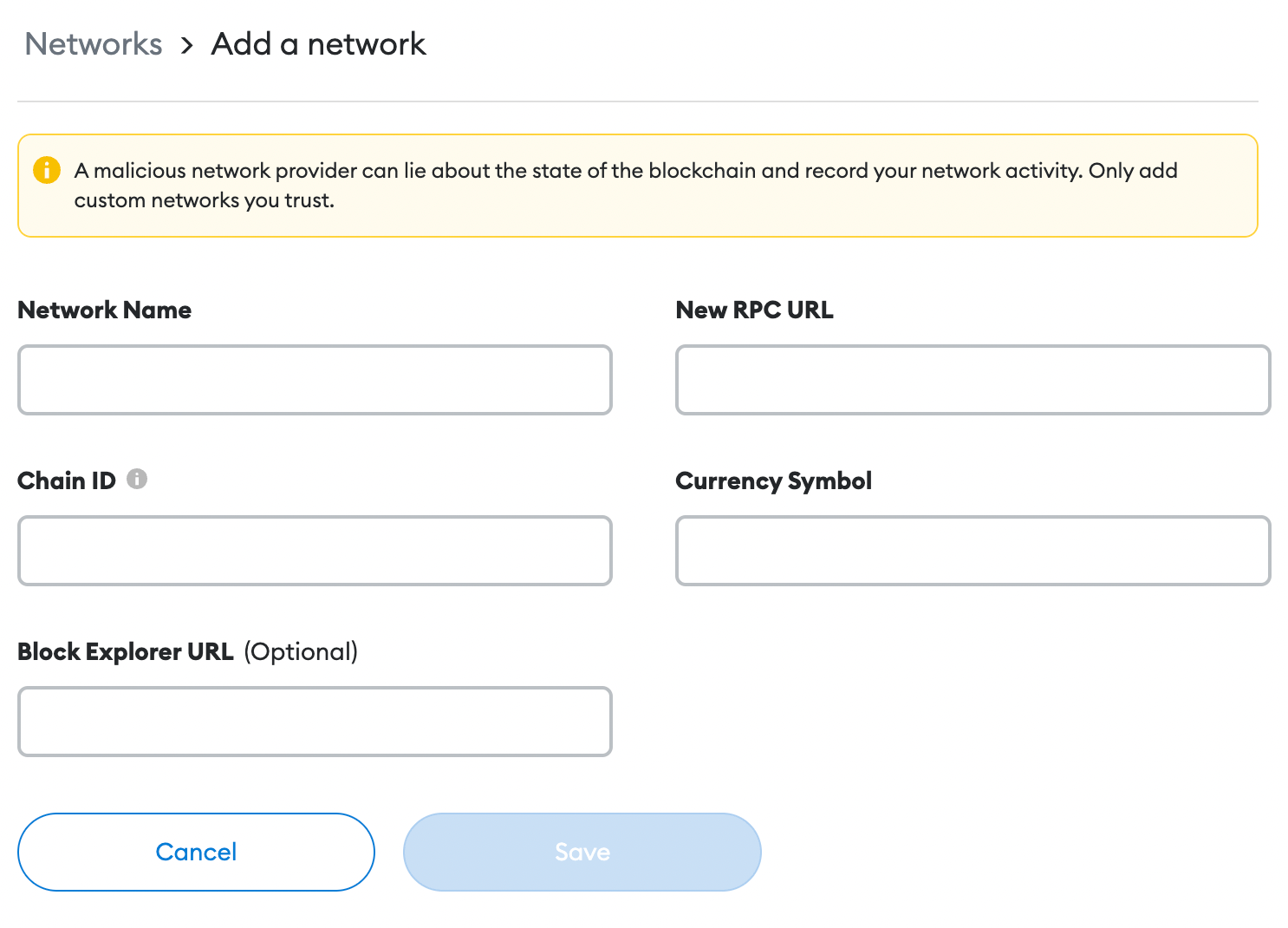 add a network