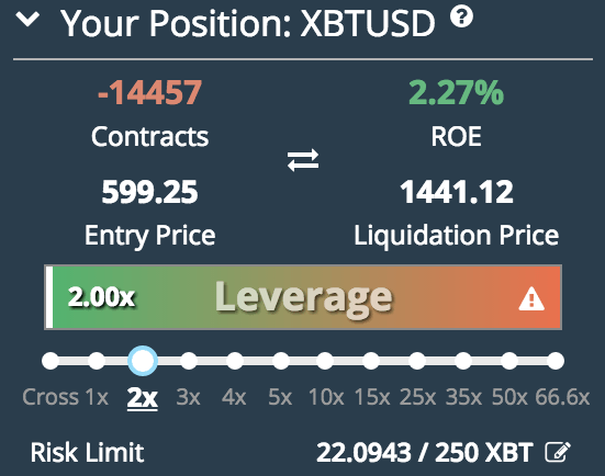 leva bitmex