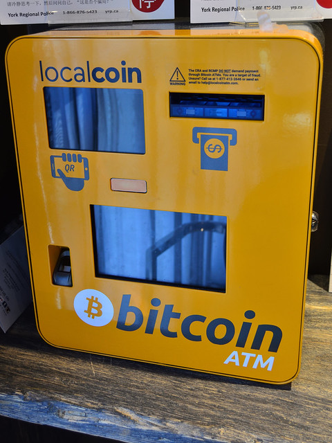 ATM Bitcoin e criptovalute