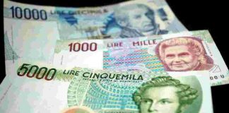 Banconote lire 5000