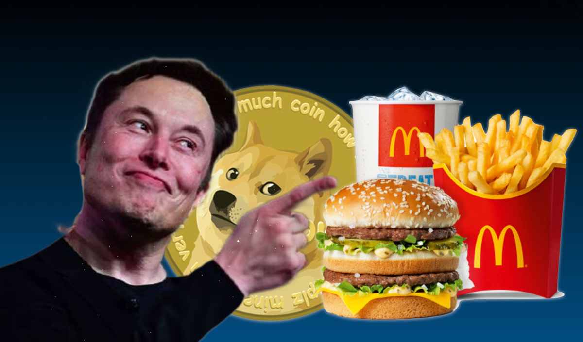 Elon Musk Mc Donalds Dogecoin doge
