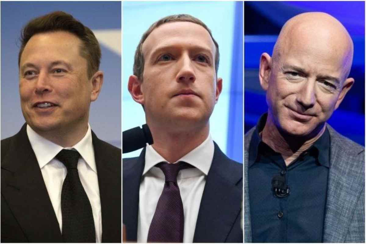 musk bezos e zuckerberg perdono miliardi in seguito al crollo