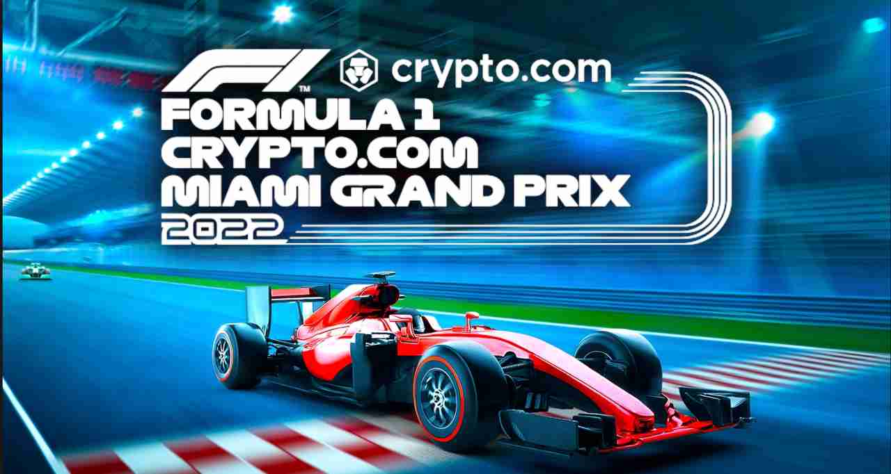 Crypto.com CRO sponsor Formula 1 F1 Miami