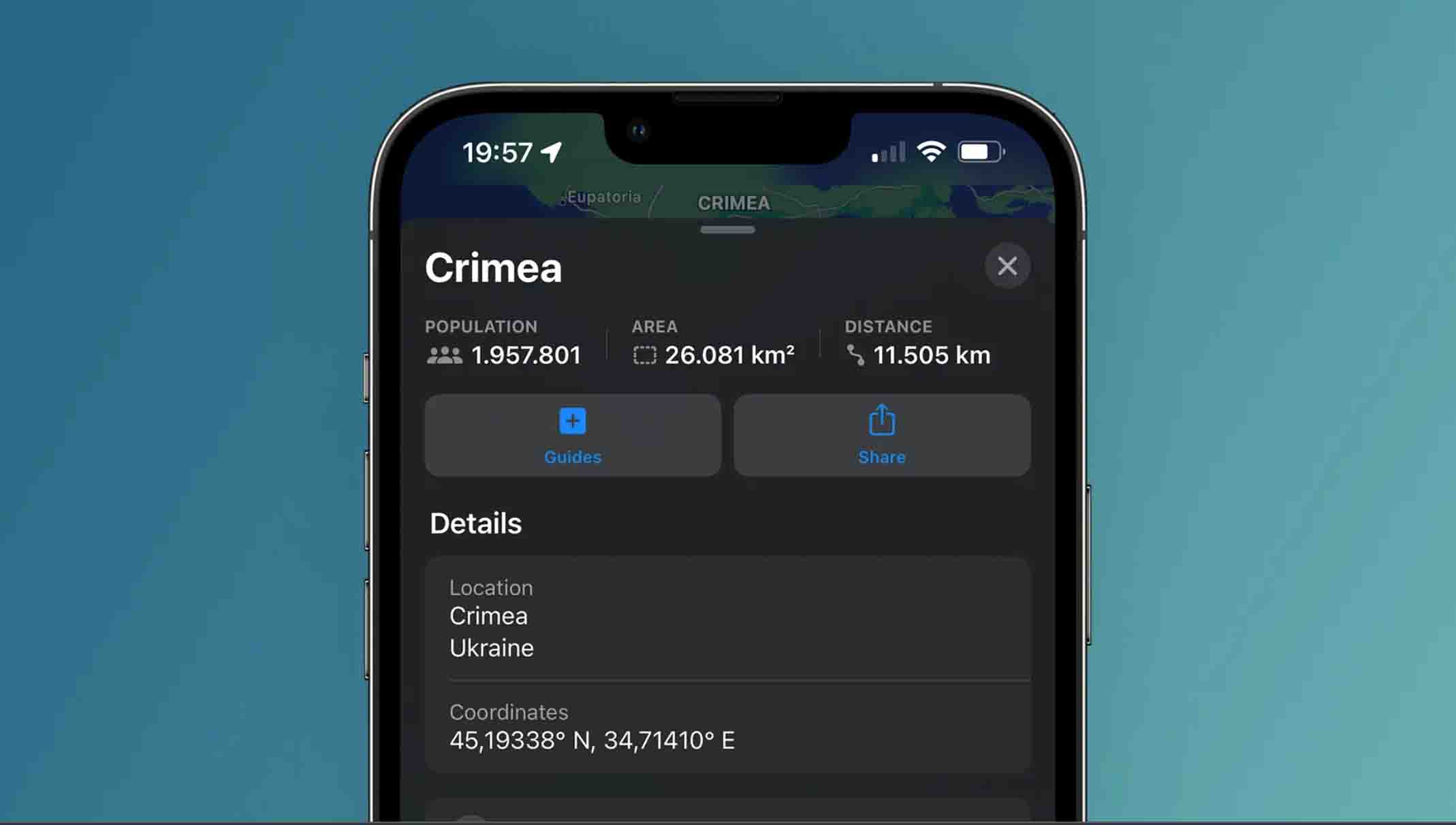 Apple Map: cosa ha fatto in merito alla Crimea?