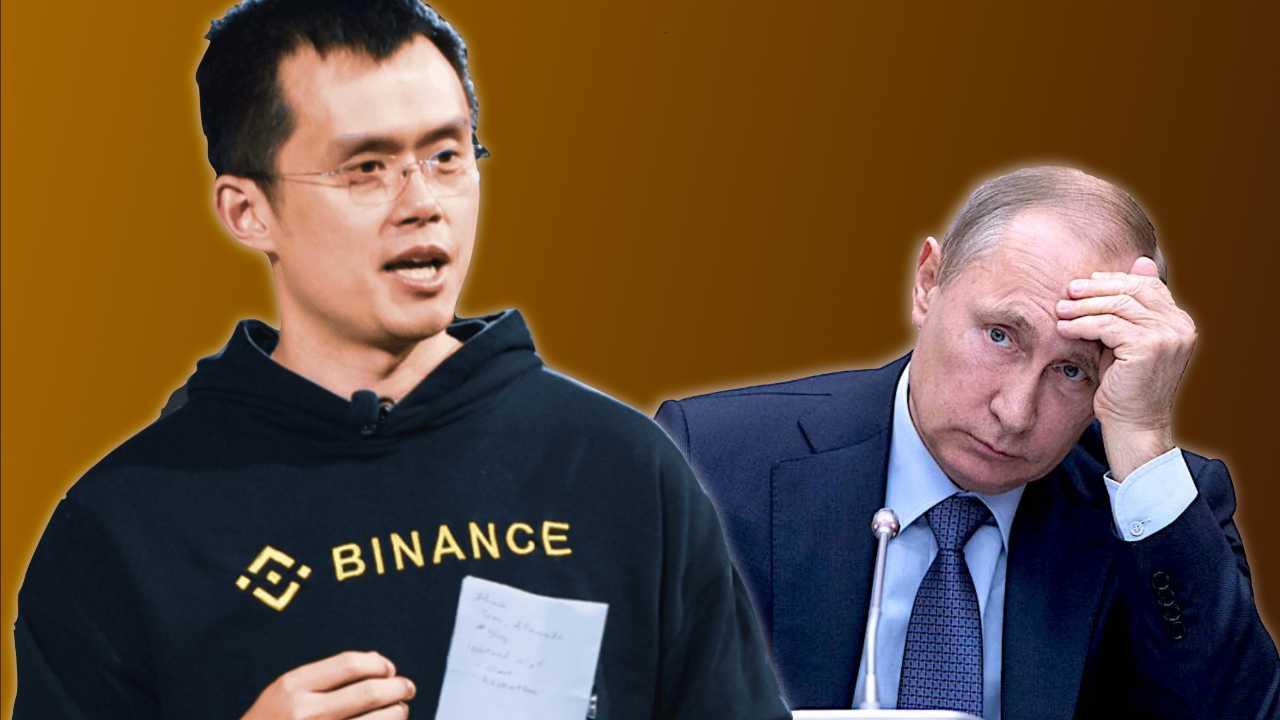 Binance putin conti russi bloccati sanzioni