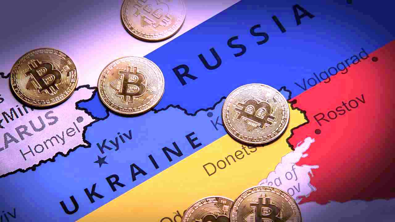Ucraina criptovalute bitcoin Russia Putin