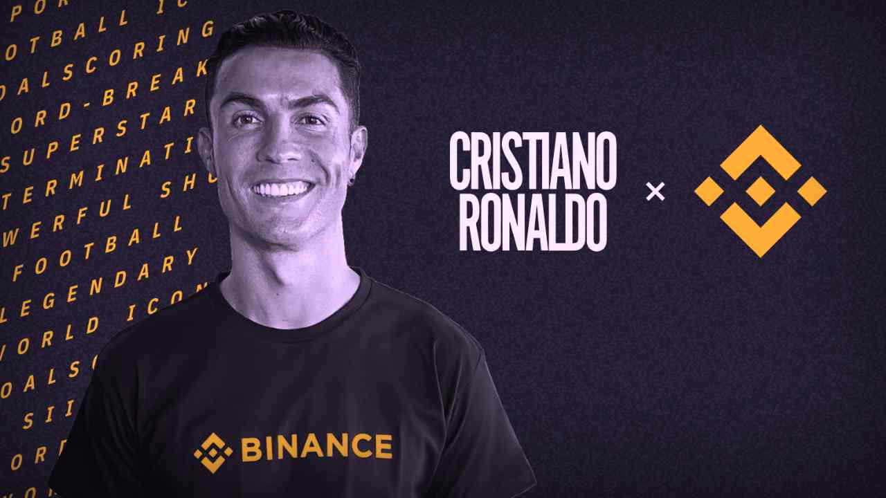 cristiano ronaldo binance