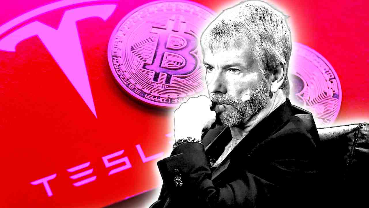 michael saylor tesla bitcoin